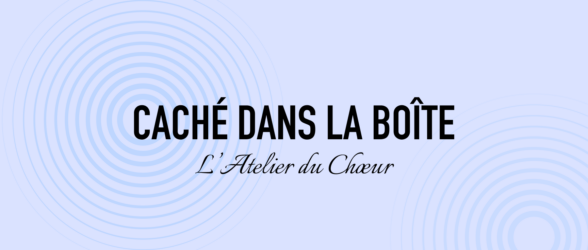 Caché dans la boîte