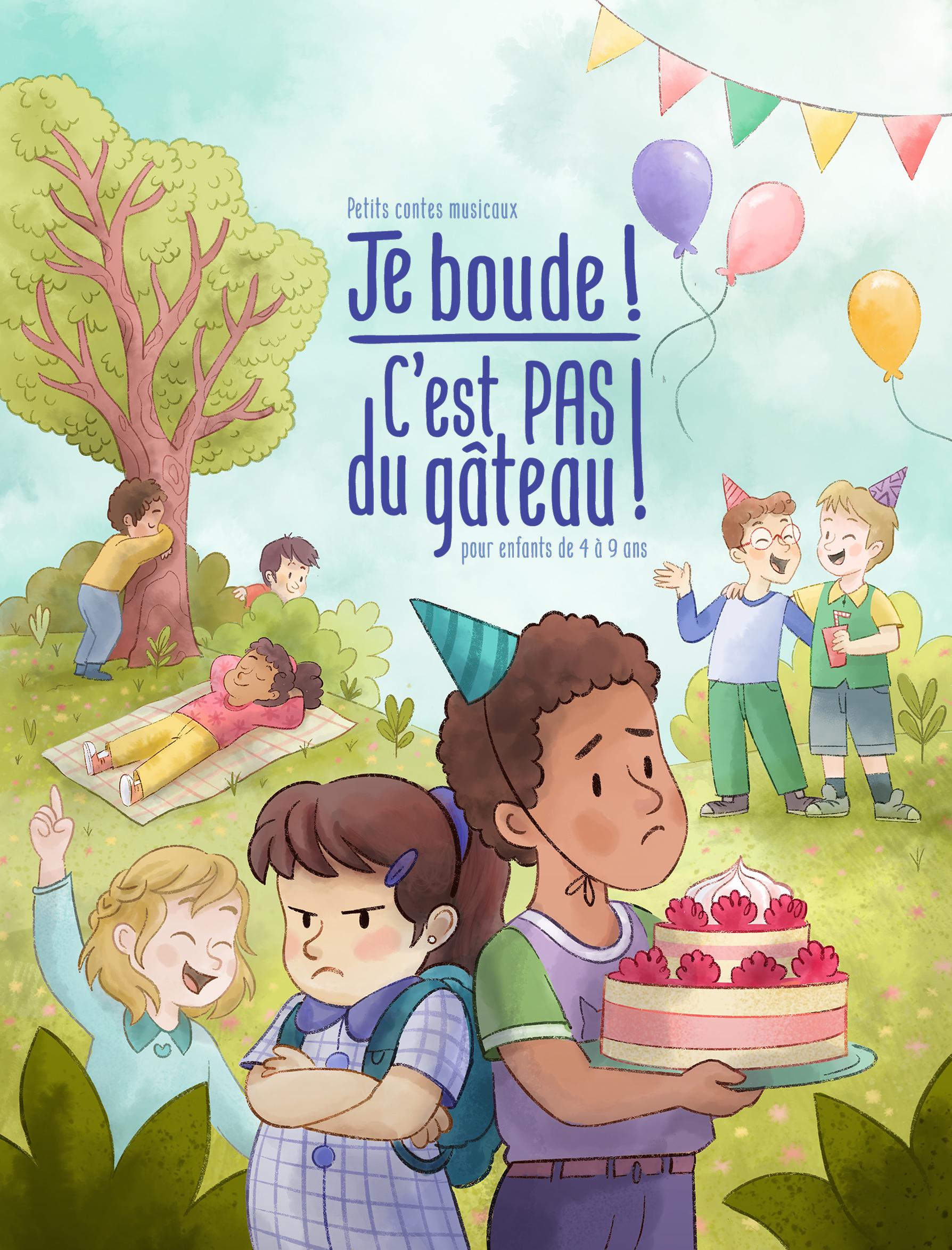 Je boude ! C’est pas du gâteau !